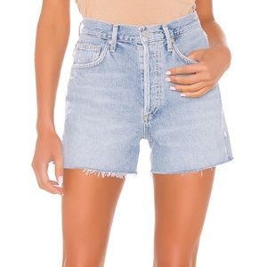 NWT AGOLDE Dee high rise shorts